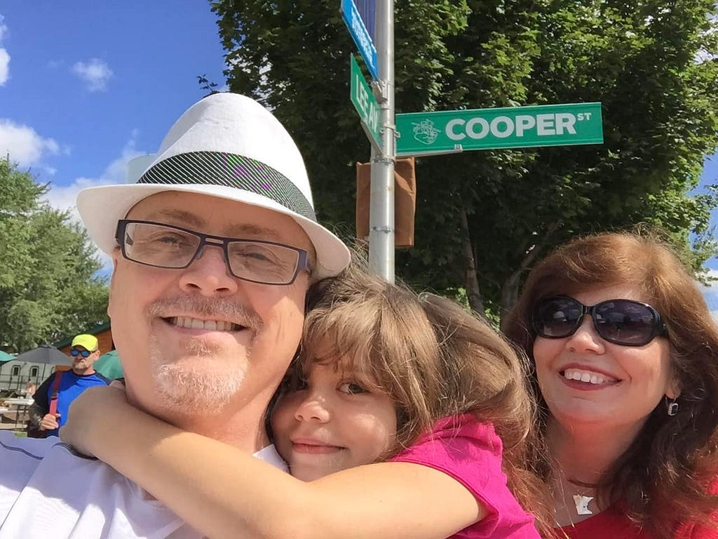 Our family at the Minnesota State Fair.