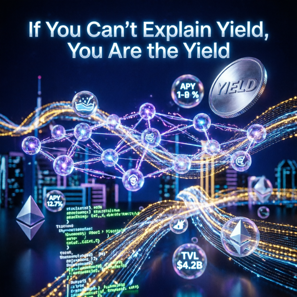 If You Can’t Explain Yield, You Are the Yield