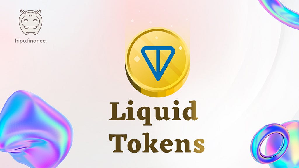 A TON token representing liquid tokens.