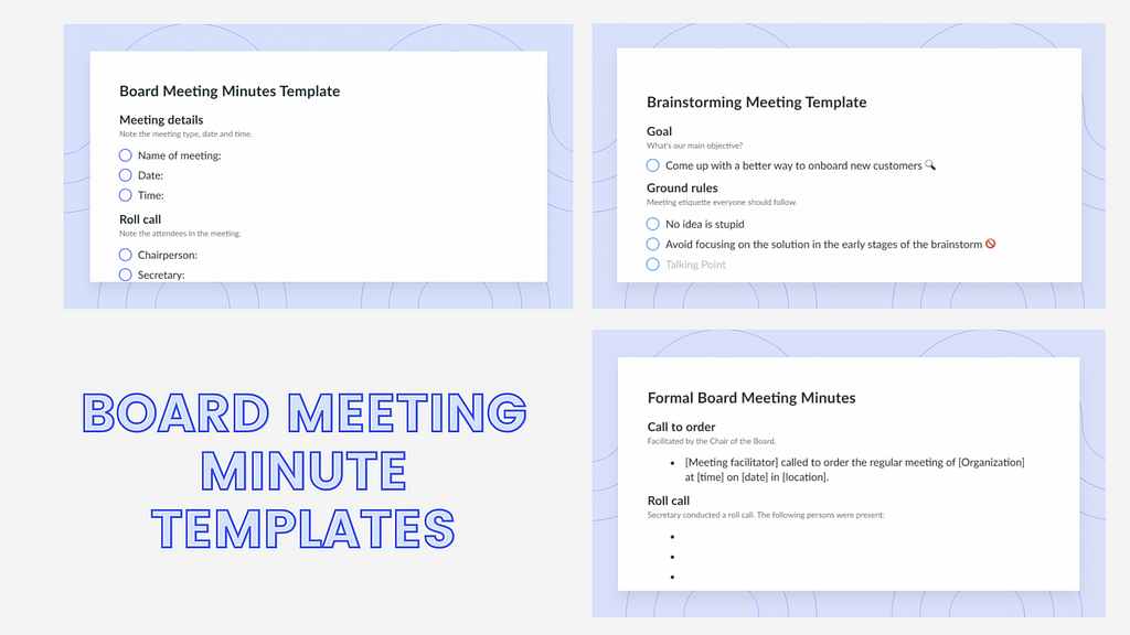 https://fellow.app/meeting-templates/?s=Board+Meeting+Minute+Templates