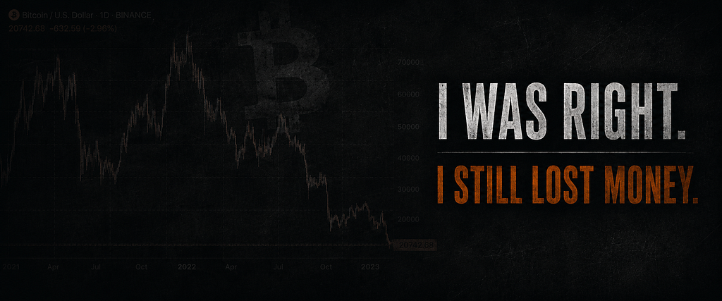 I Was Right About The Market. I Still Lost Money