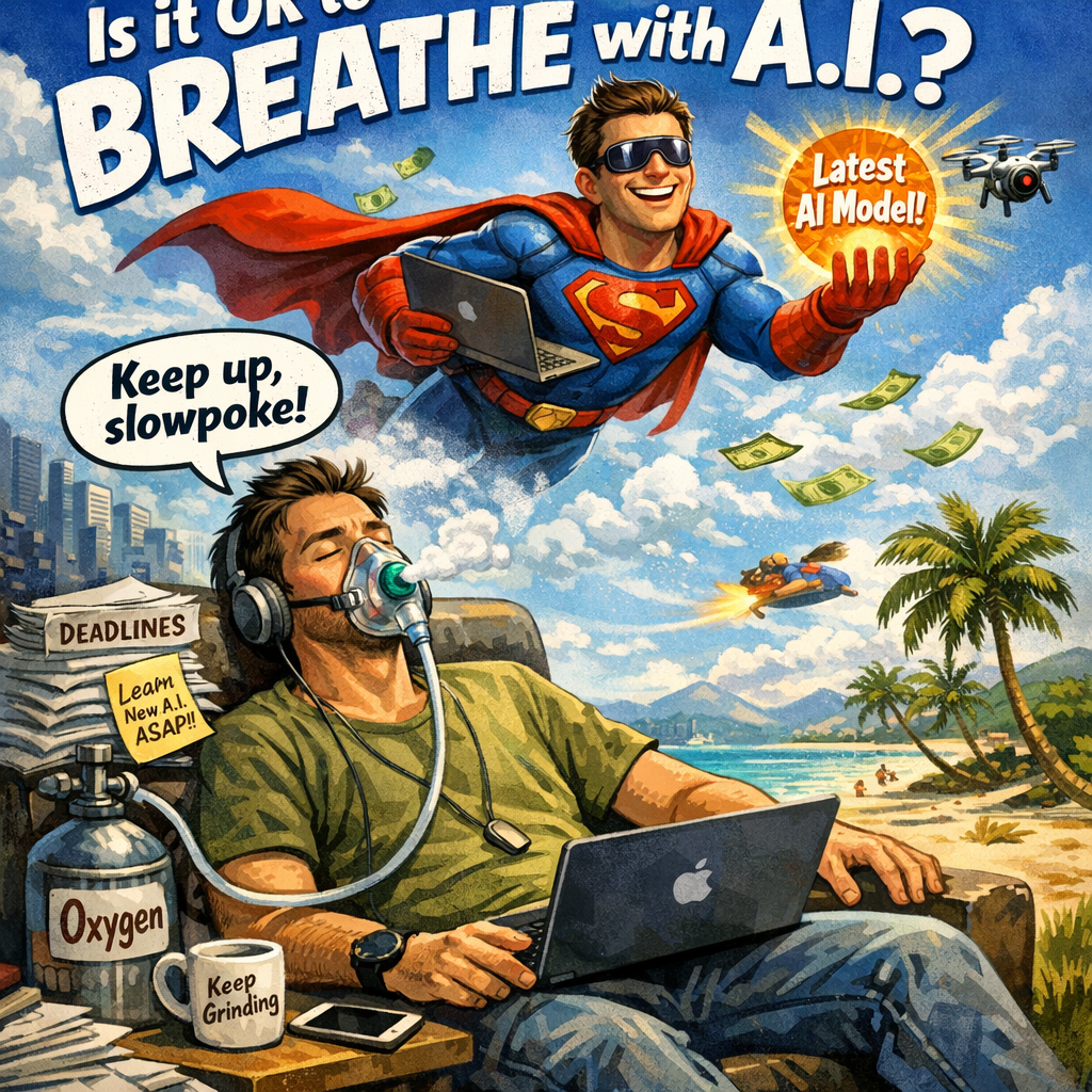 It’s Okay to Breathe: The AI Take No One Is Brave Enough to Post