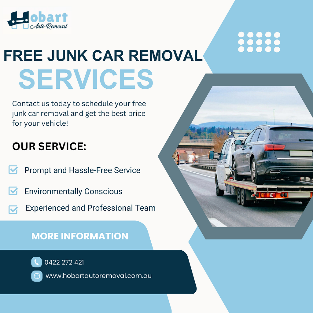 Junk Car Removal in Hobart