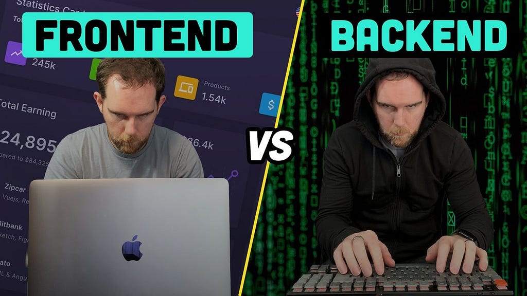 How to Pick Your Path: A Guide to Front-End vs. Back-End Development