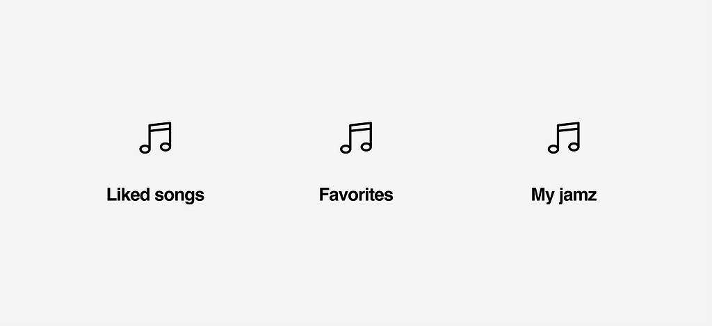 Three ways to talk about one feature. Liked songs. Favorites. Or my jams, with a z.