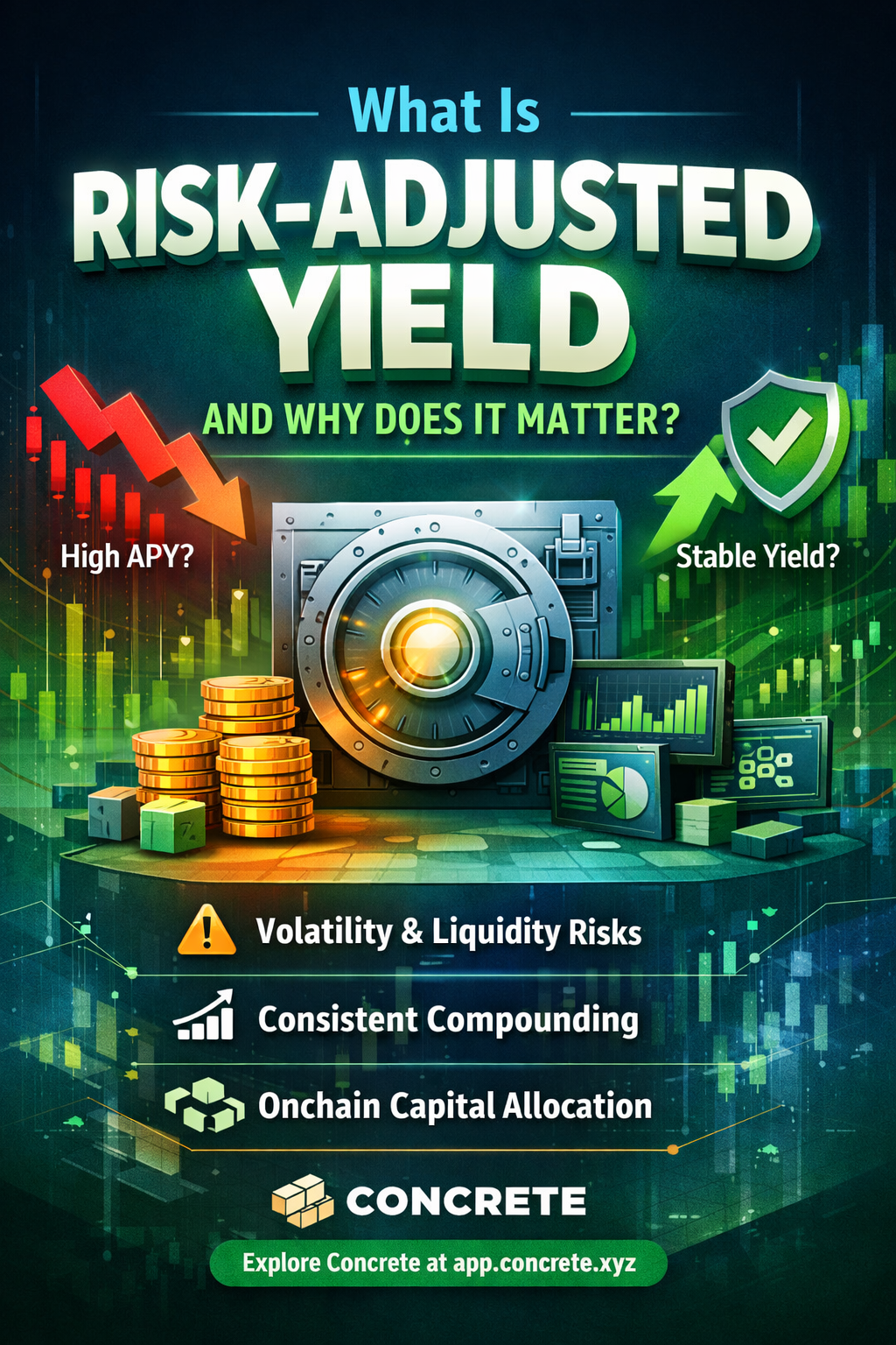 Concrete: What Is Risk-Adjusted Yield and Why Does It Matter?