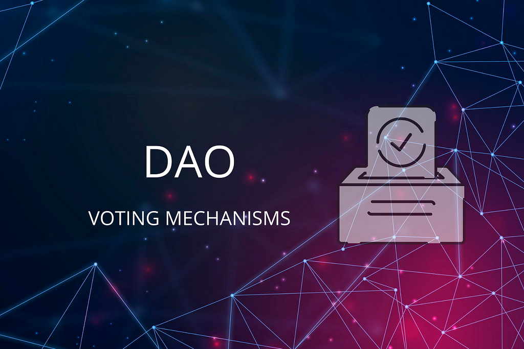 DAO voting mechanisms