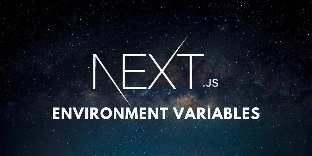 Environmet Variables NextJS