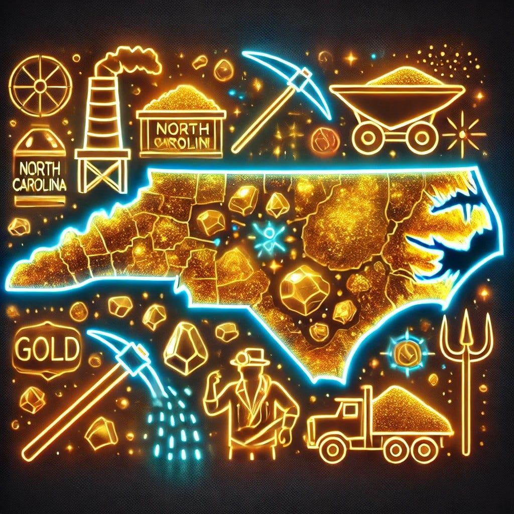 The Golden Threads of North Carolina: A Rich History. ChatGPT. Joshua D Glawson.