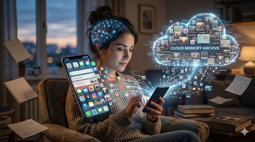 Your Brain Is Forgetting Because Your Phone Remembers Everything