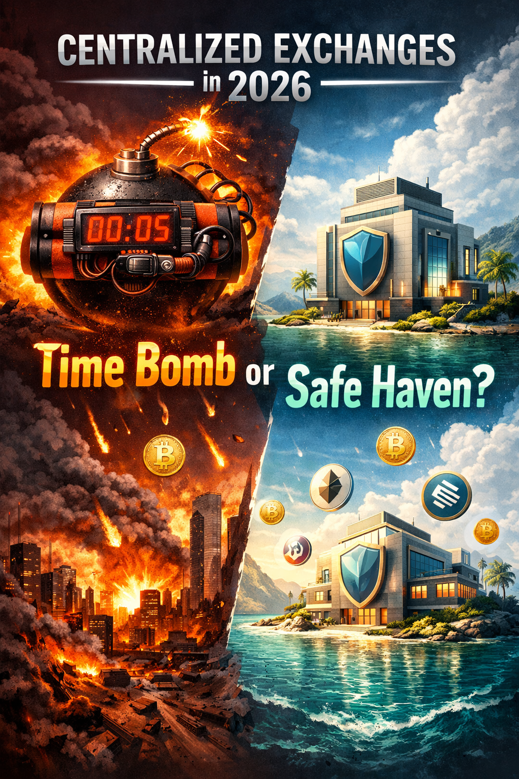 Centralized Exchanges in 2026 are facing a defining moment—are they a time bomb waiting to explode…