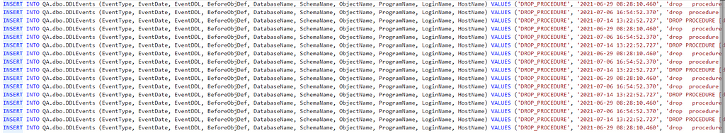 raw .sql export have insert into statement in every line. which might increase the file size