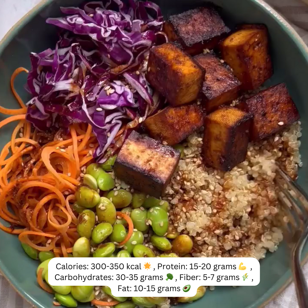 Experience the perfect blend of taste and health with our blood sugar friendly tofu quinoa bowl. Treat yourself to a yummy and nutritious meal today!