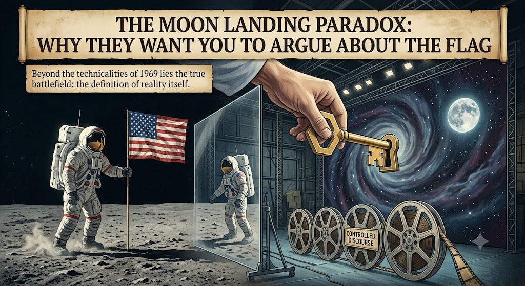 The Moon Landings Controlled Opposition.