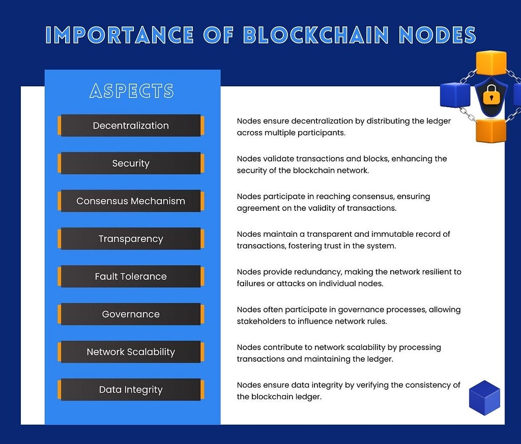 Importance of blockchain nodes