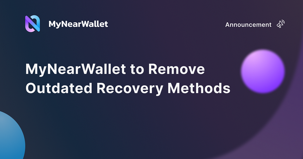 NEAR Wallet | Recovery