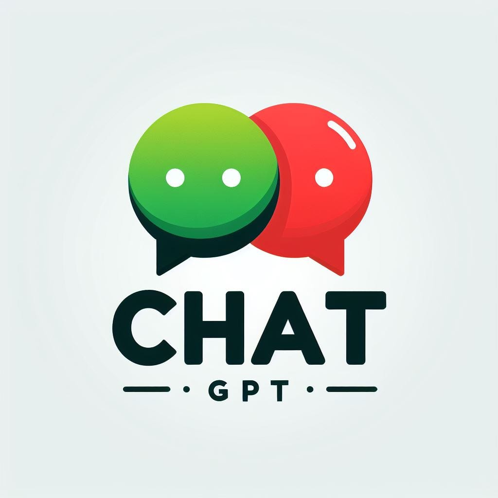 A self made ChatGPT logo