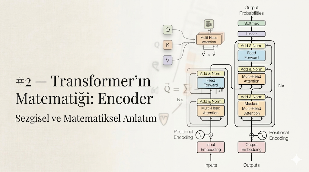 #2 — Transformer’ın Matematiği: Encoder