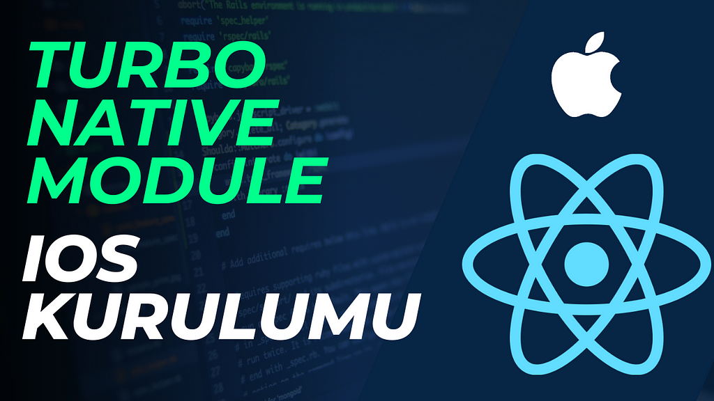 Turbo Native Module — iOS Kurulumu gorseli