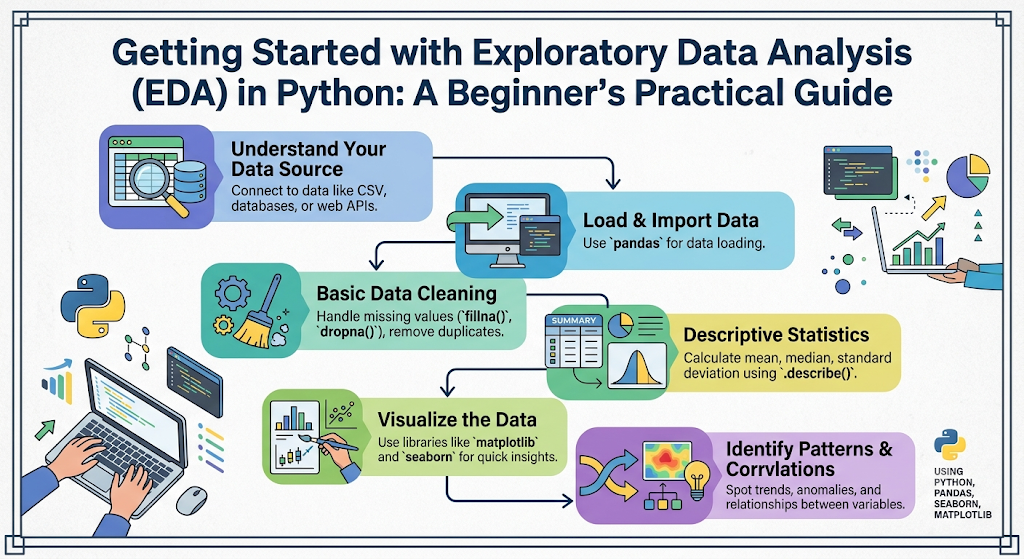 Getting Started with Exploratory Data Analysis (EDA) in Python: A Beginner’s Practical Guide
