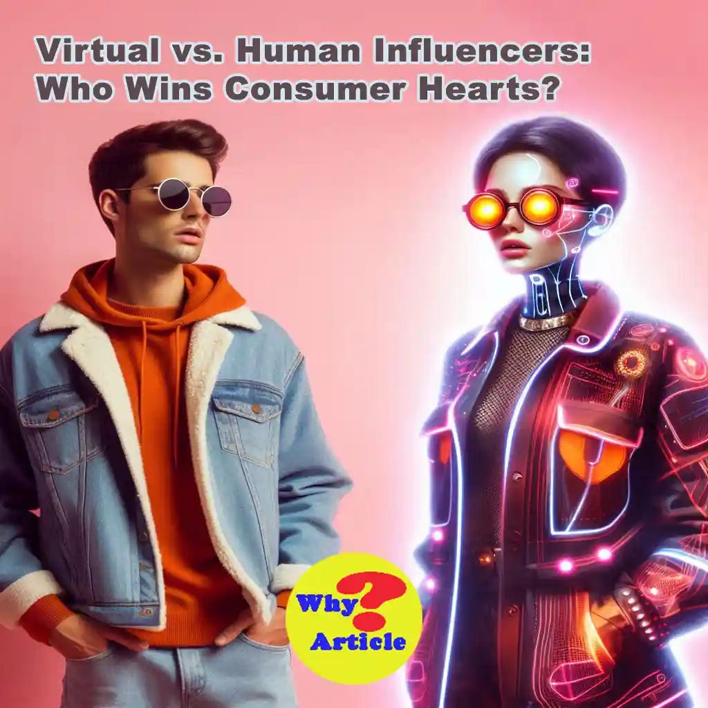 Virtual vs. Human Influencers: Who Wins Consumer Hearts?