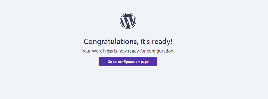 000webhost.com — WordPress setup is Ready