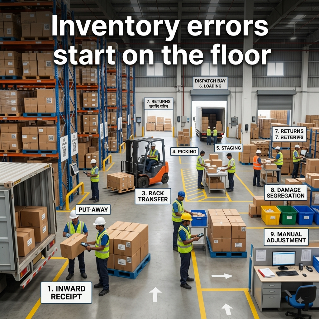 The 9 Stock Movements That Create Inventory Errors