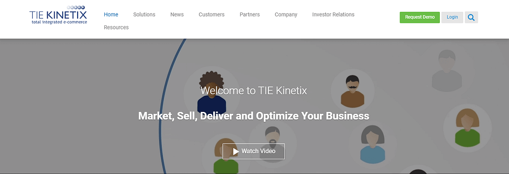 TIE KINETIX Homepage
