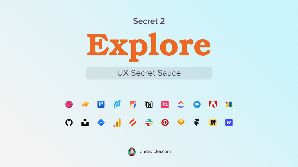 Cover Photo — Explore UX Secret Sauce