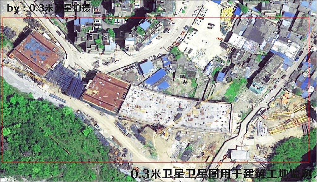 0.3m resolution satellite images taken by PNEO from WWW.O-MAP.CN