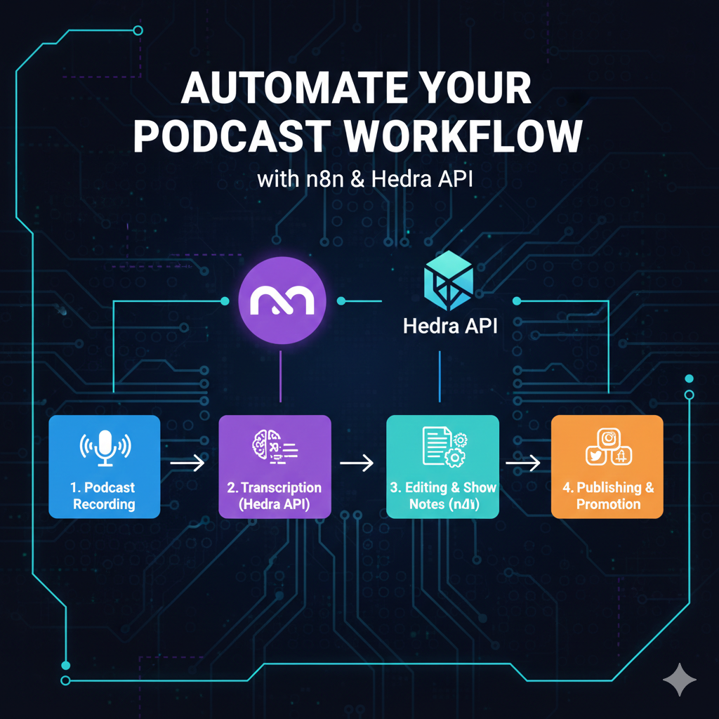 Automate Your Podcast Workflow with n8n and Hedra API