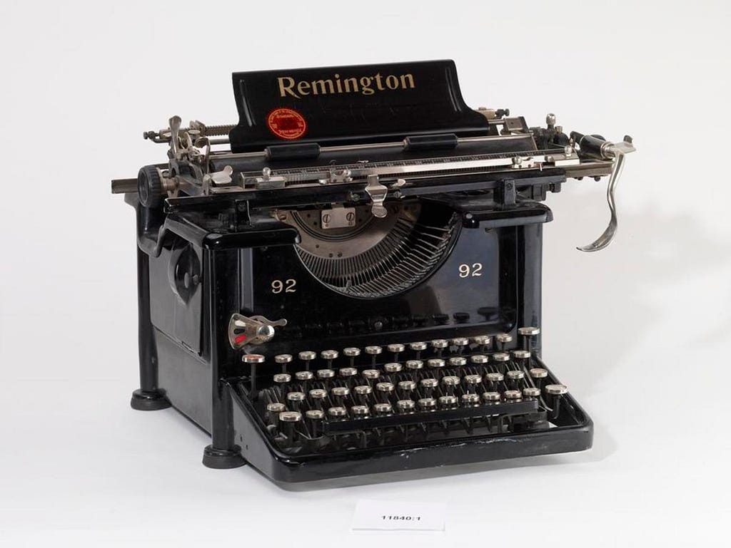 Remington 92 typewriter