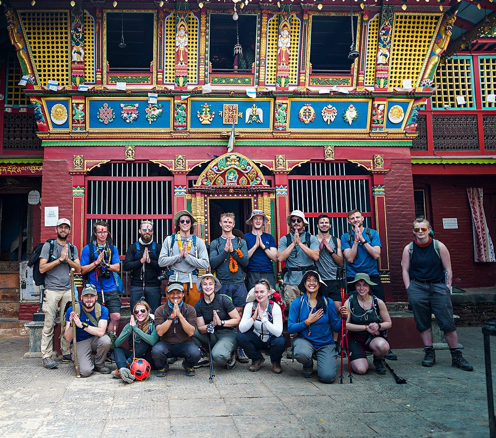 Group Photo. Pema Ösel Ling Monastery. Photo by Author.