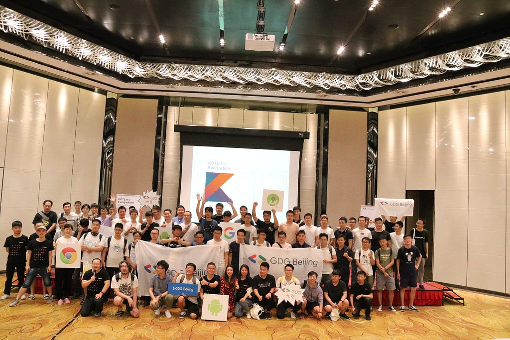 Meetup with members of the Beijing Google Developer Group