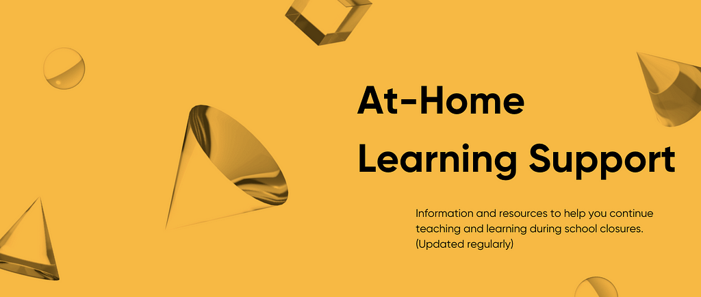 At-home learning support