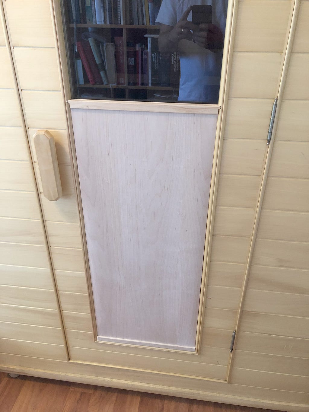 Harvia Vega sauna insulated glass door outside