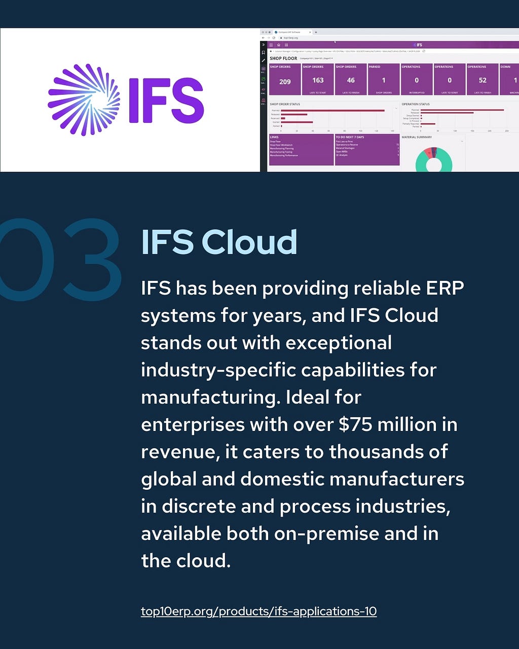 IFS Cloud Features