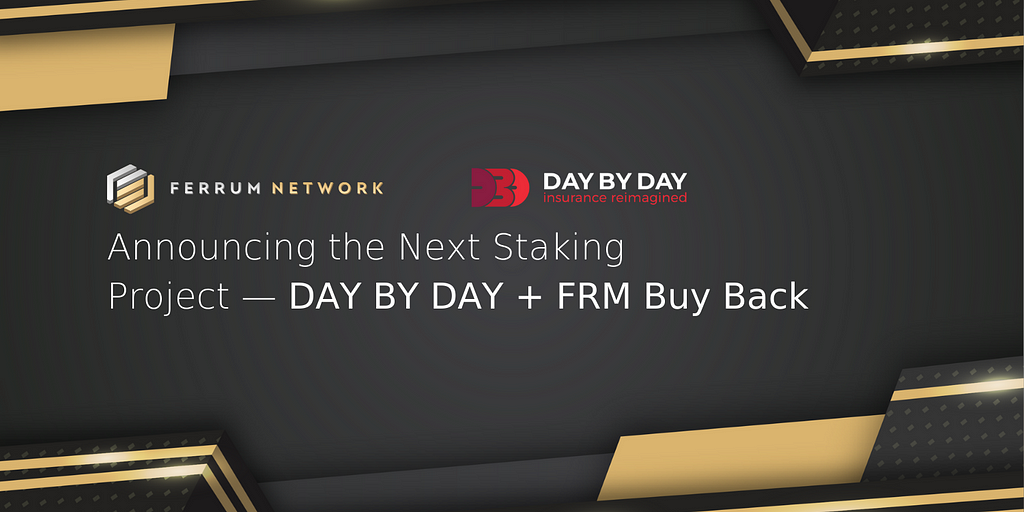 Ferrum Network Next Staking Project — Day By Day — Banner
