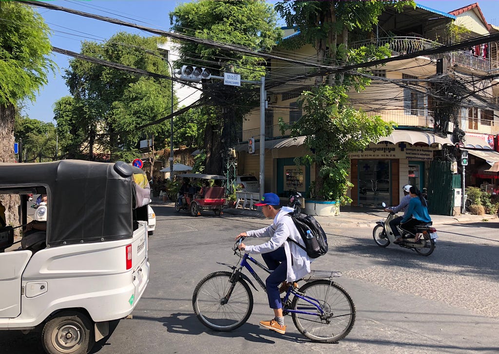 Crossway in Phnom Penh