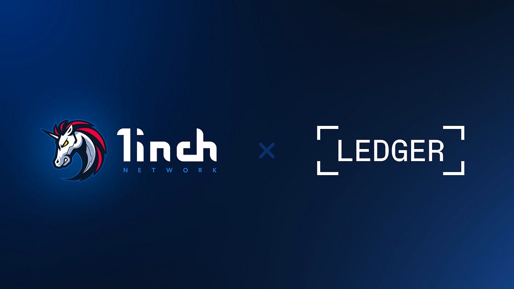 The 1inch dApp added to Ledger Live