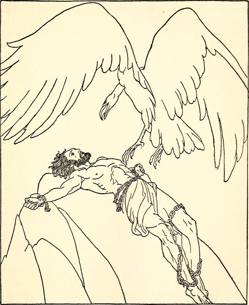 Prometheus and the eagle