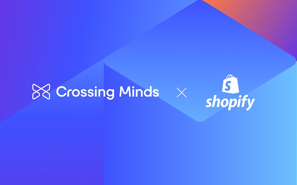 Crossing Minds and Shopify Logo