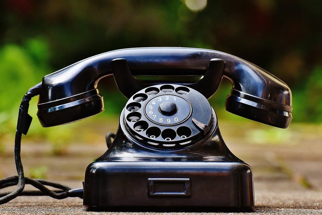 Many vintage devices like home phones were made with Bakelite, as it was an insulator that protected people from electric currents.