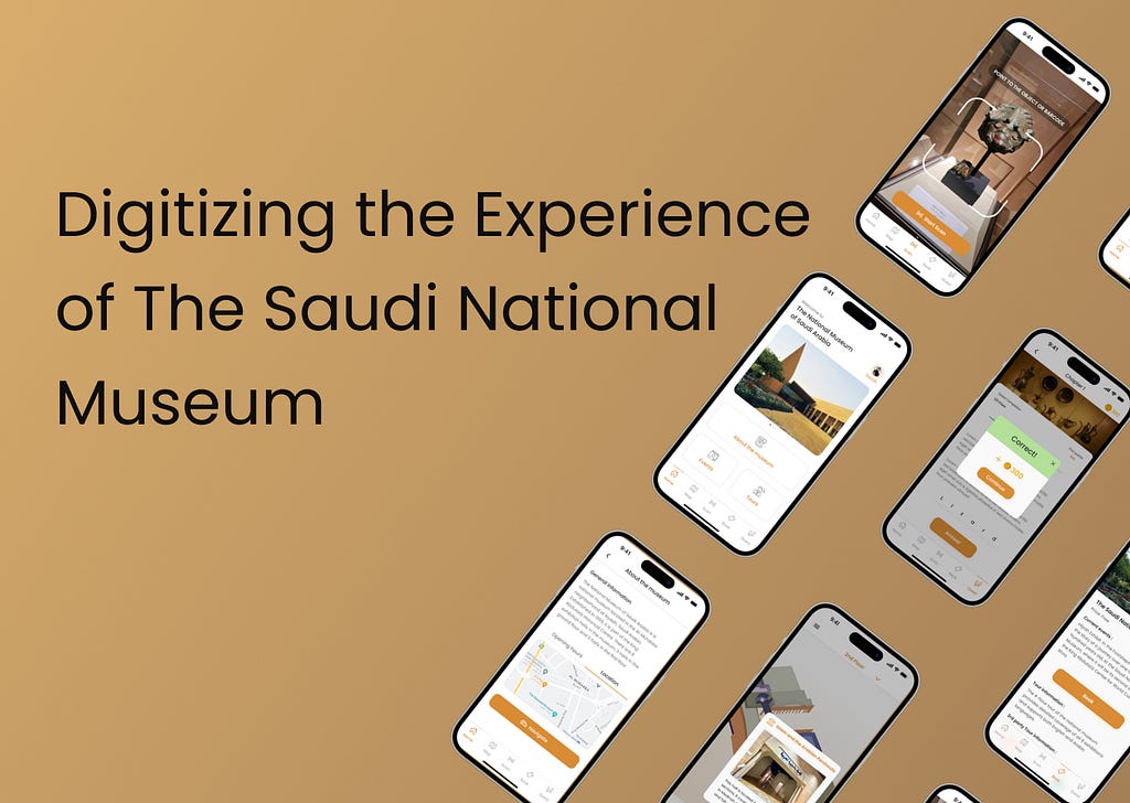Digitizing the experience of the Saudi National Museum — Article thumbnail.