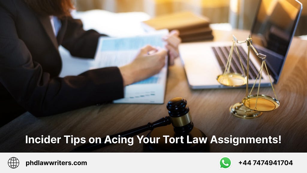 Tort Law Assignment Help