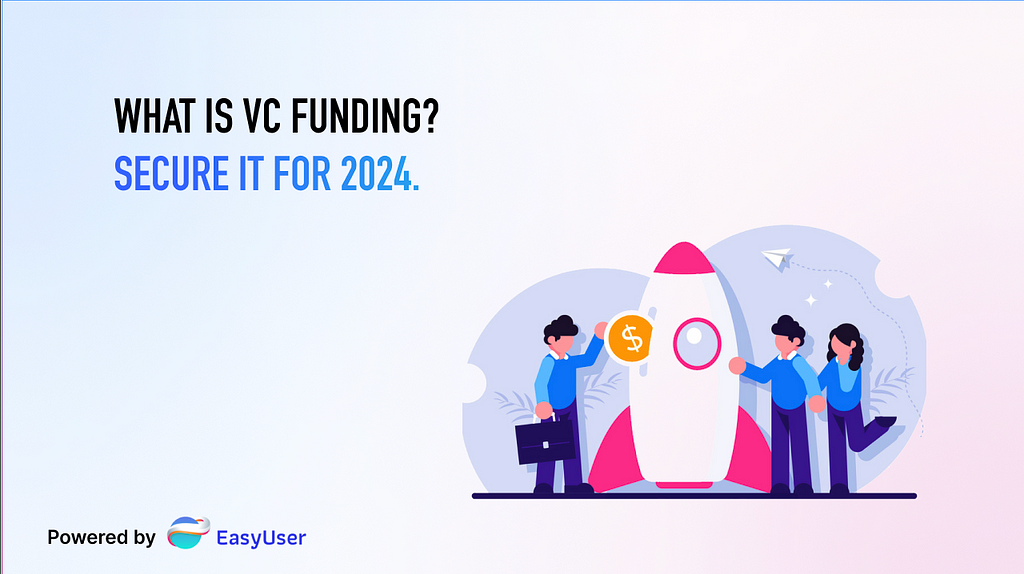What is VC funding in 2024 — EasyUser