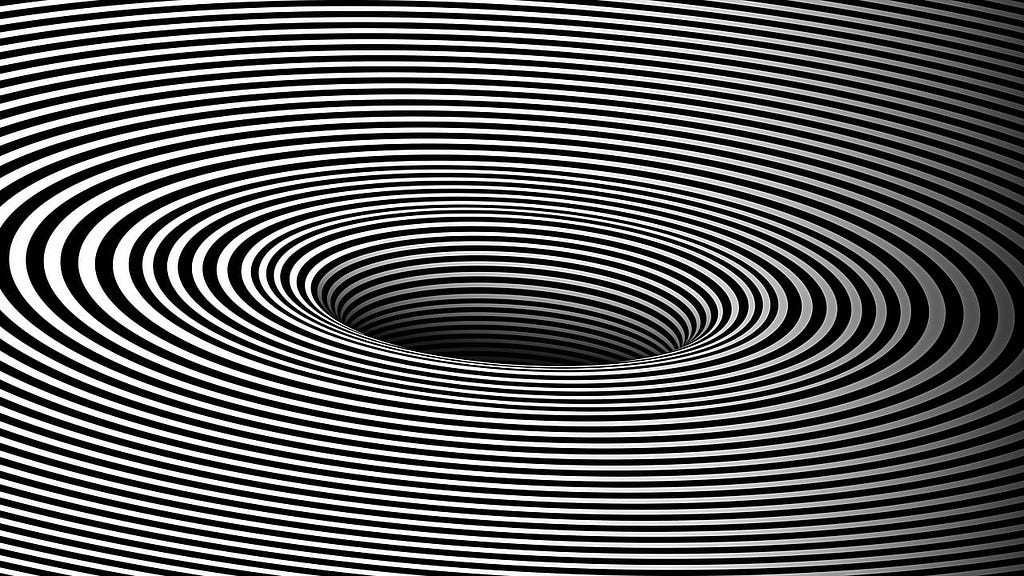 Image Source: https://pixabay.com/illustrations/black-hole-art-optical-black-white-2942914/