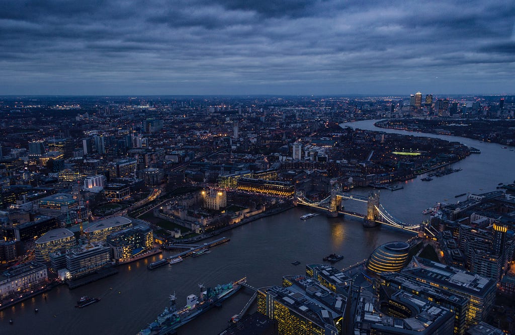 The View From the Shard Photography Spot in London, England