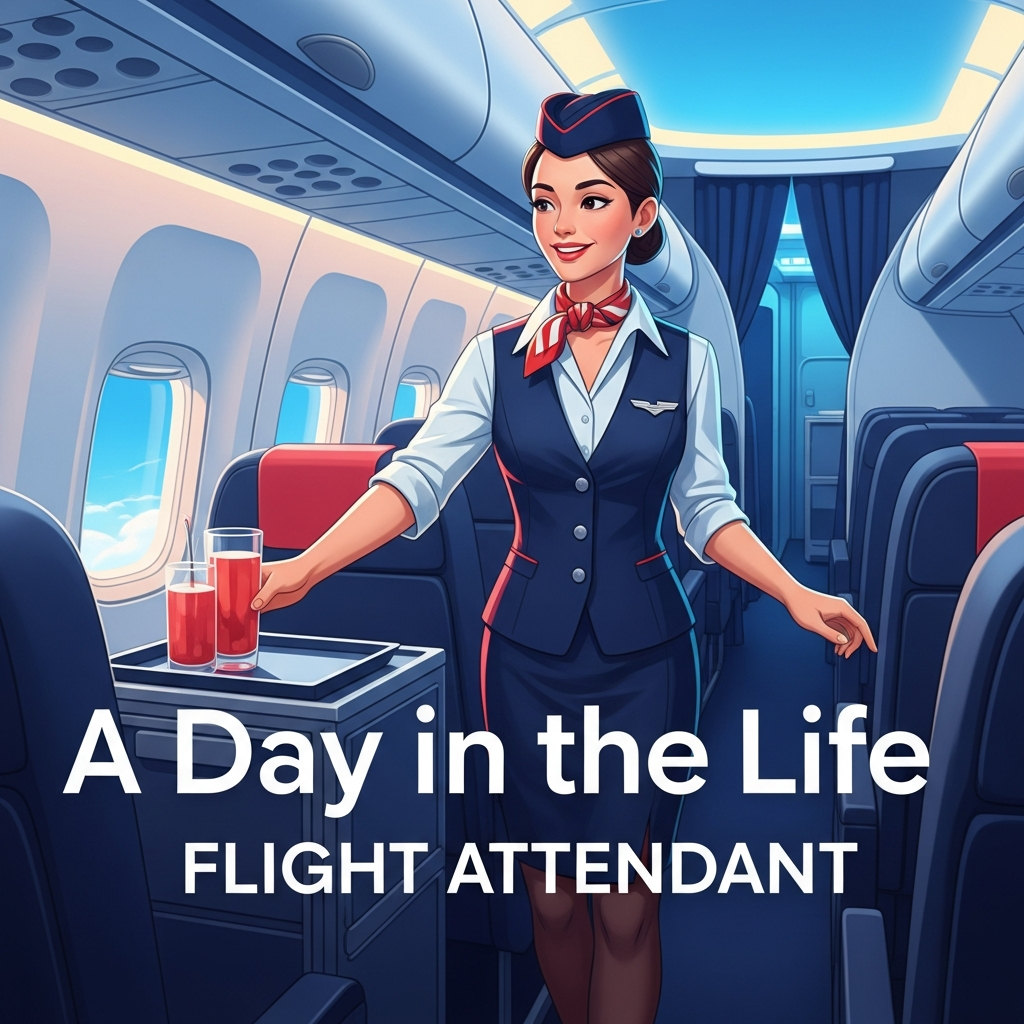 A Day In The Life Of A Flight Attendant A Day In The Life Of A Flight Attendant