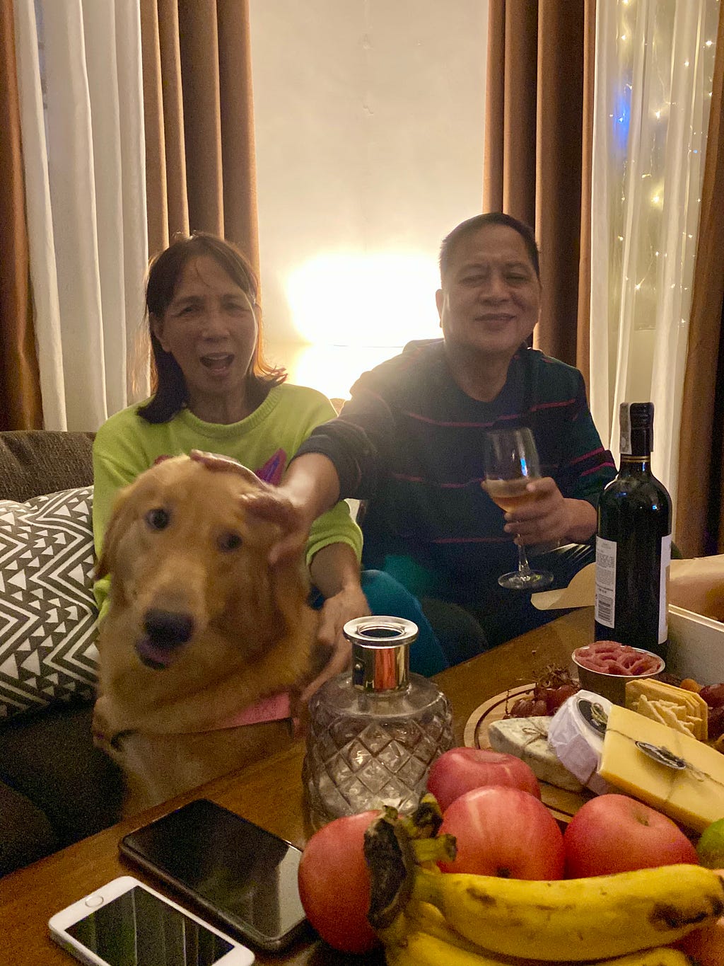 My fully recovered parents — best Christmas gift ever! (December, 2020)